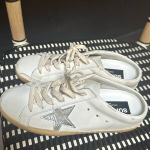 GOLDEN GOOSE like new Super Star slide on sneakers size 38 US 8